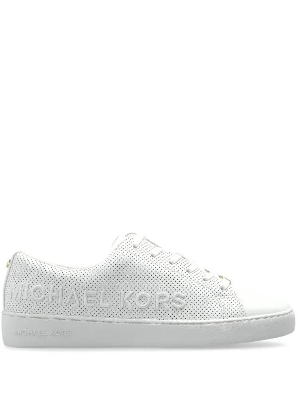 Michael Michael Kors logo-embroidered Sneakers White Farfetch