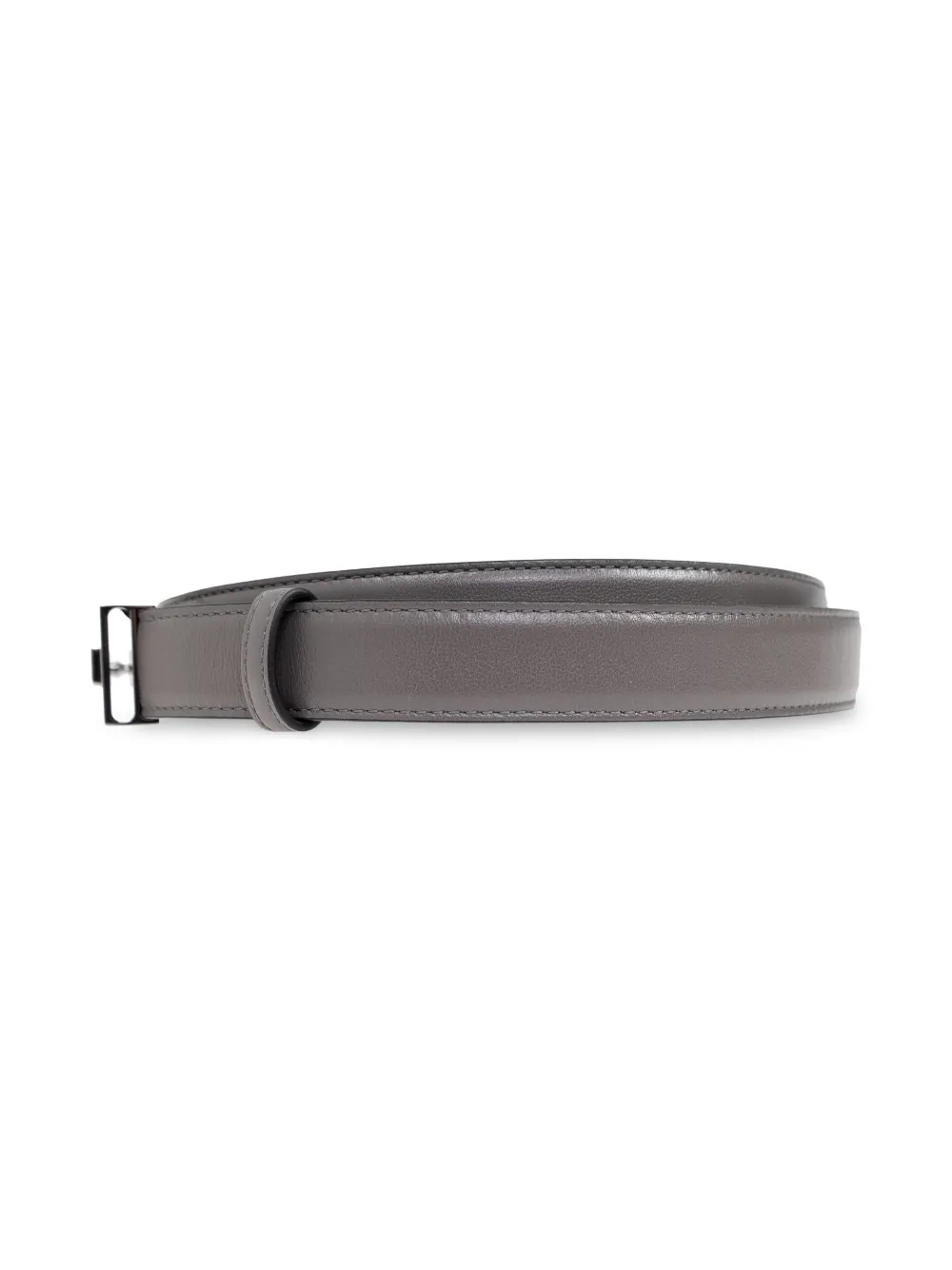 Dolce & Gabbana Leren riem Grijs