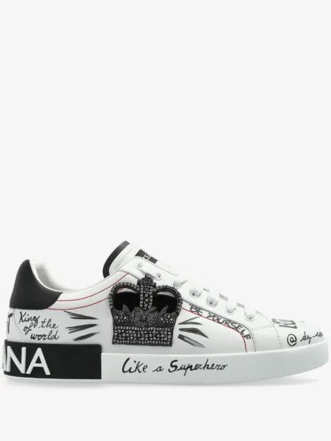 Dolce & Gabbana logo-patch sneakers 