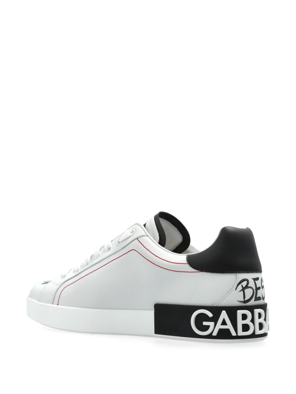 Dolce & Gabbana logo-patch sneakers White