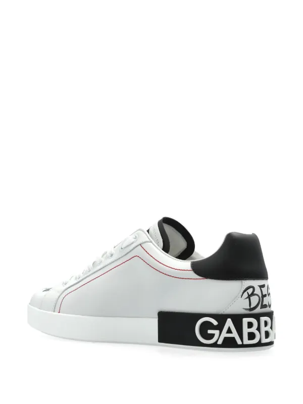 Dolce & Gabbana logo-patch Sneakers | White | FARFETCH JO