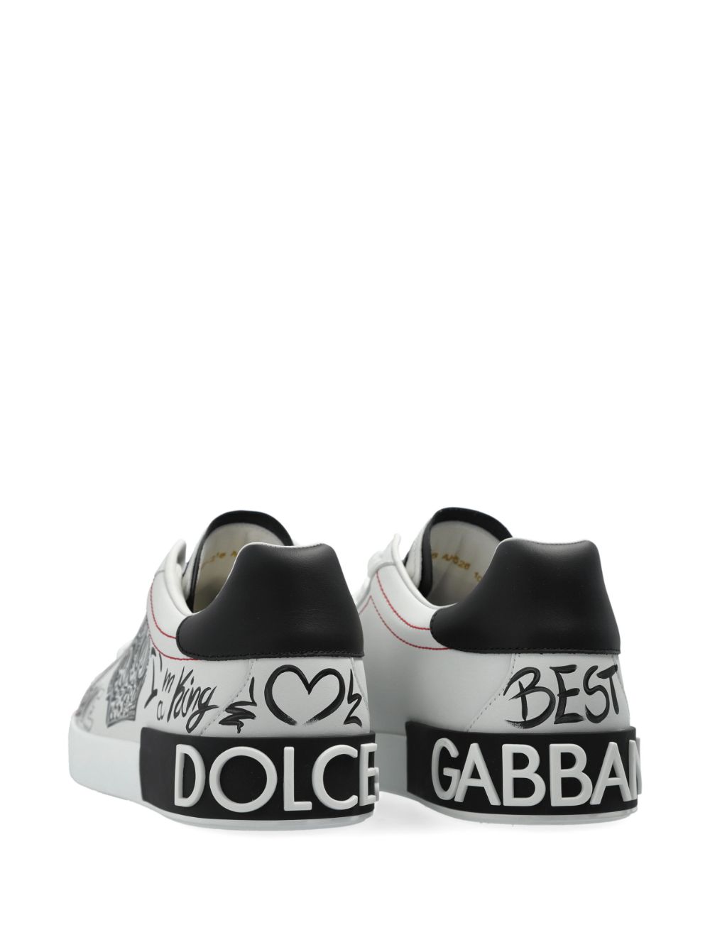 Dolce & Gabbana logo-patch sneakers White