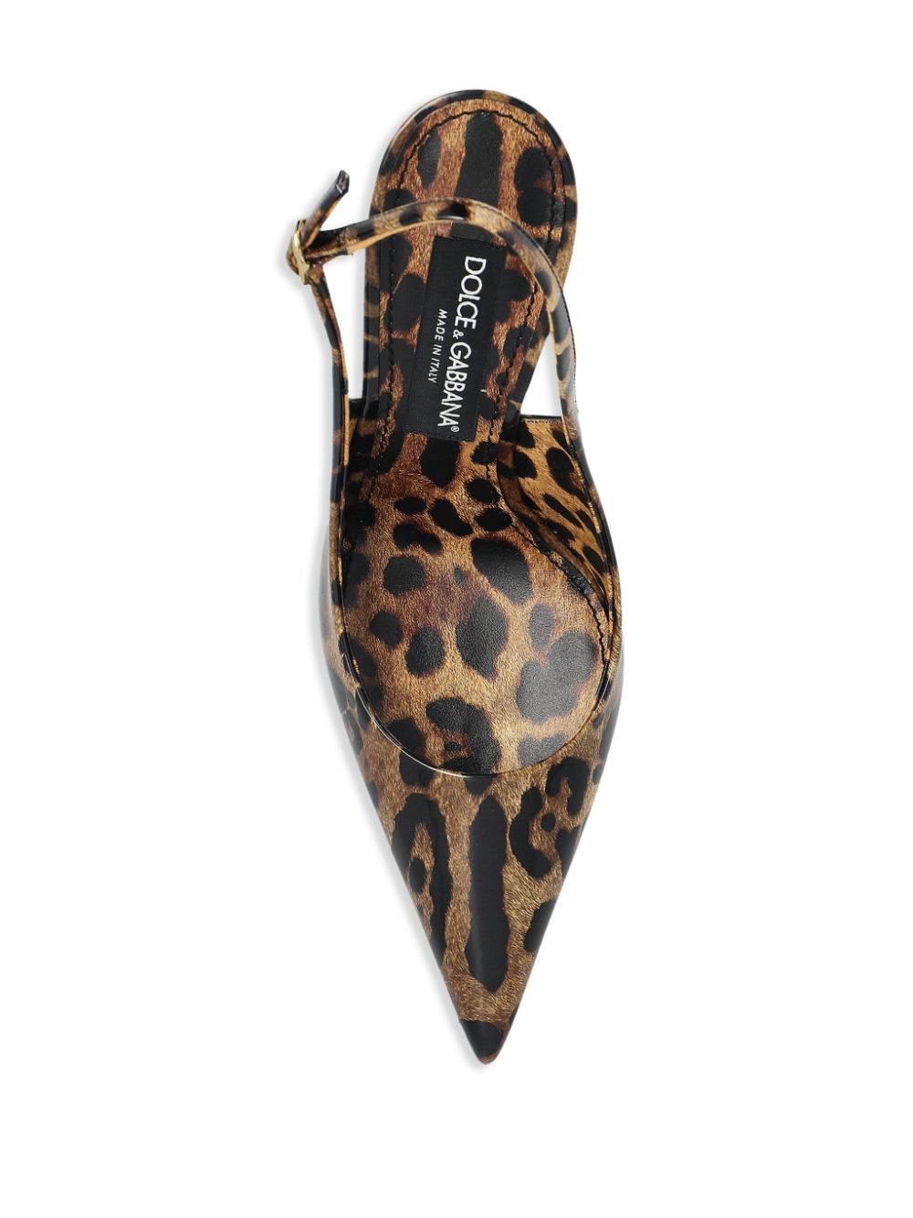 Dolce & Gabbana x Kim 90mm leopard-print pumps Brown