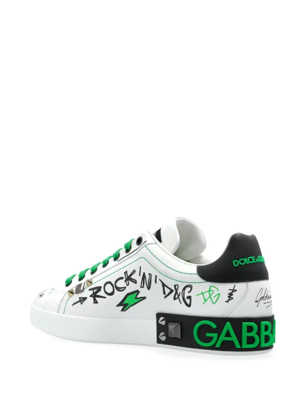 Dolce & Gabbana logo-patch Sneakers | White | FARFETCH