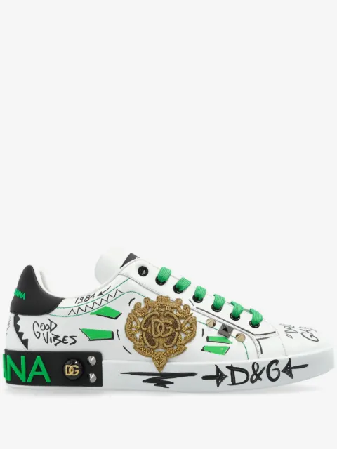 Dolce & Gabbana logo-patch sneakers