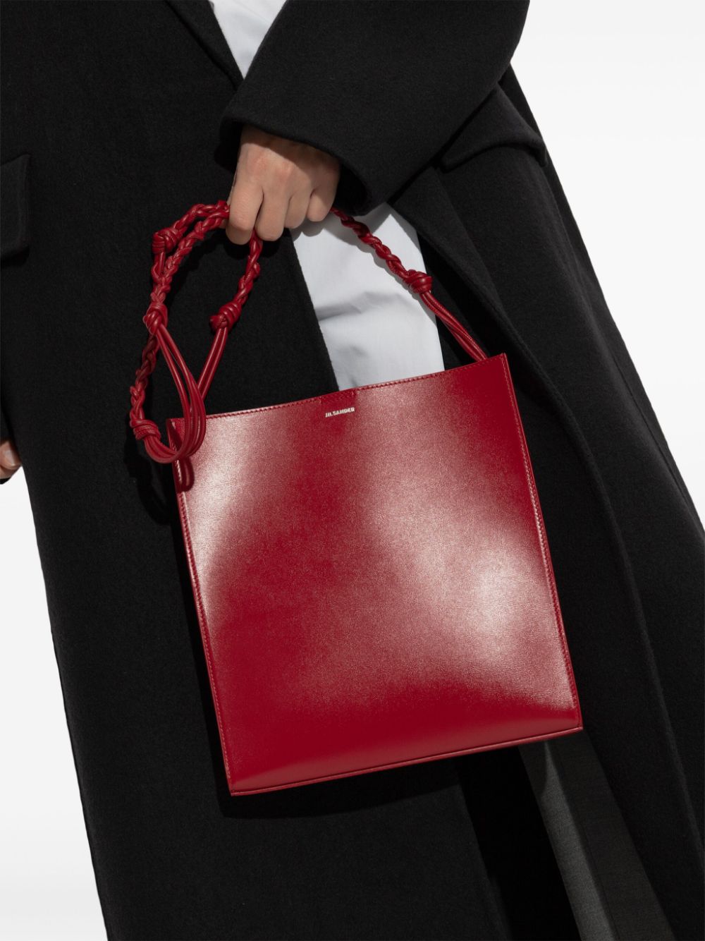 Jil Sander Tangle schoudertas - Rood