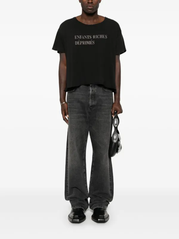 Enfants Riches Déprimés Comprende Faded T-Shirt Black – ESSXNYC