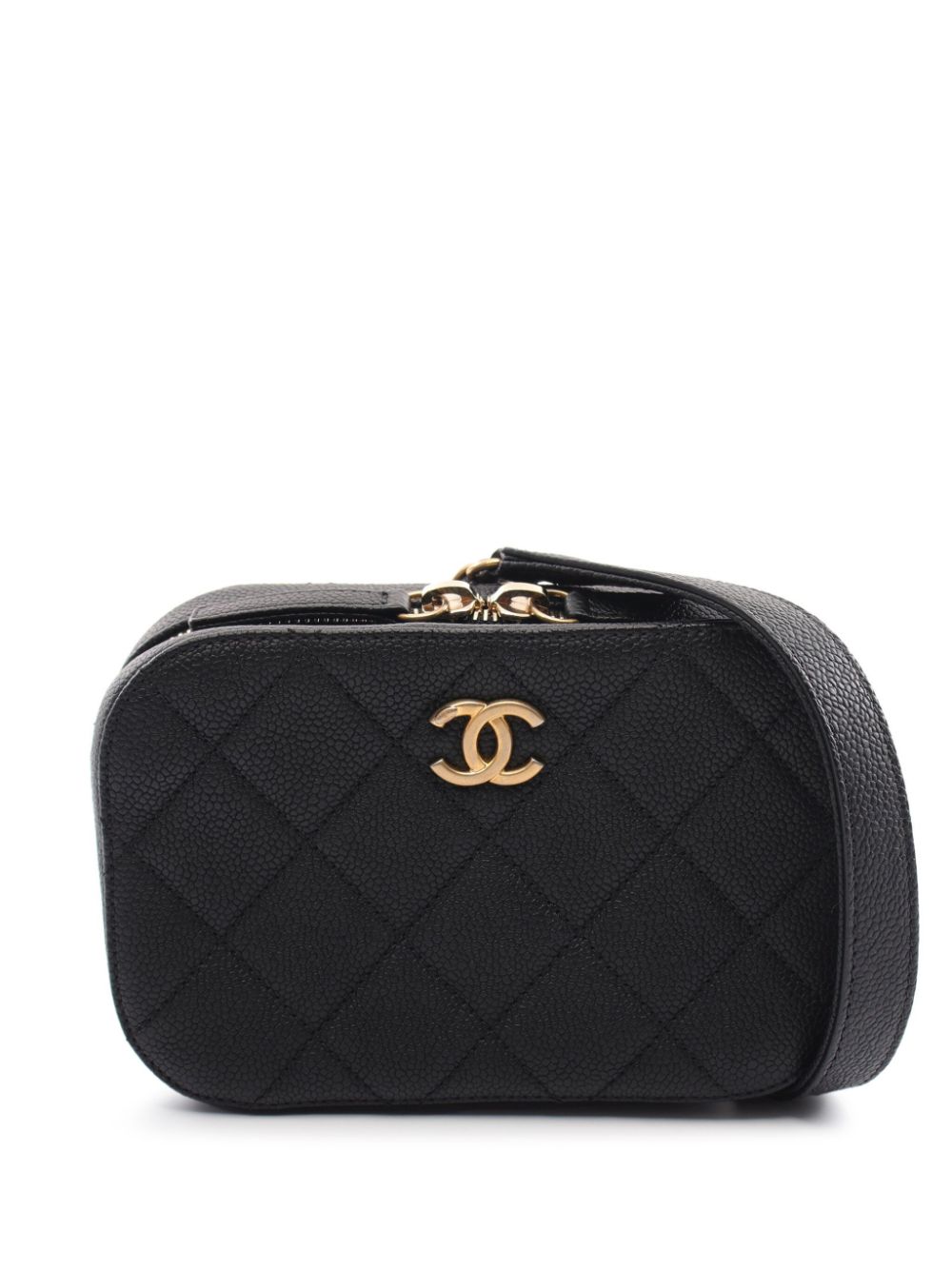 2019 CC diamond-quilted belt bag