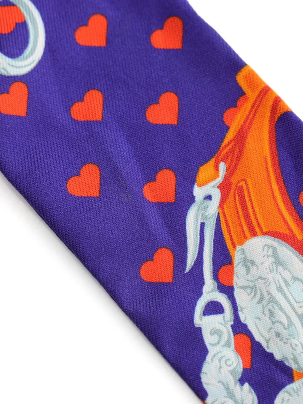 Affordable Hermes 2000s Twilly Brides de Gala scarf Women