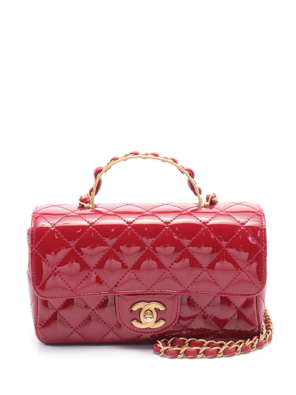 CHANEL 2021 matelasse leather shoulder bag Women