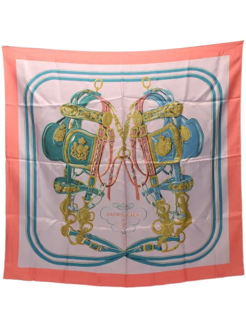 Hermès Pre-Owned 2000s Carrés 90 Brides de Gala scarf