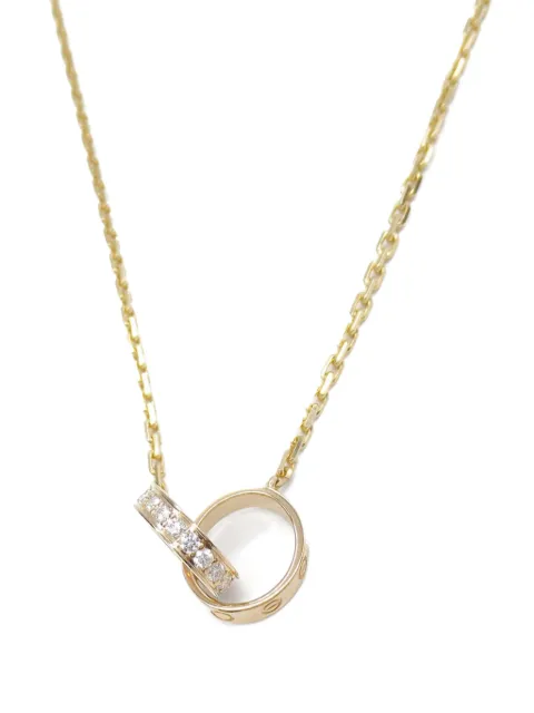 Cartier 18K玫瑰金 Baby Love 项链（2010年代典藏款）