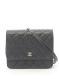 CHANEL Pre-Owned 2017-2018 CC wallet-on-chain - Black