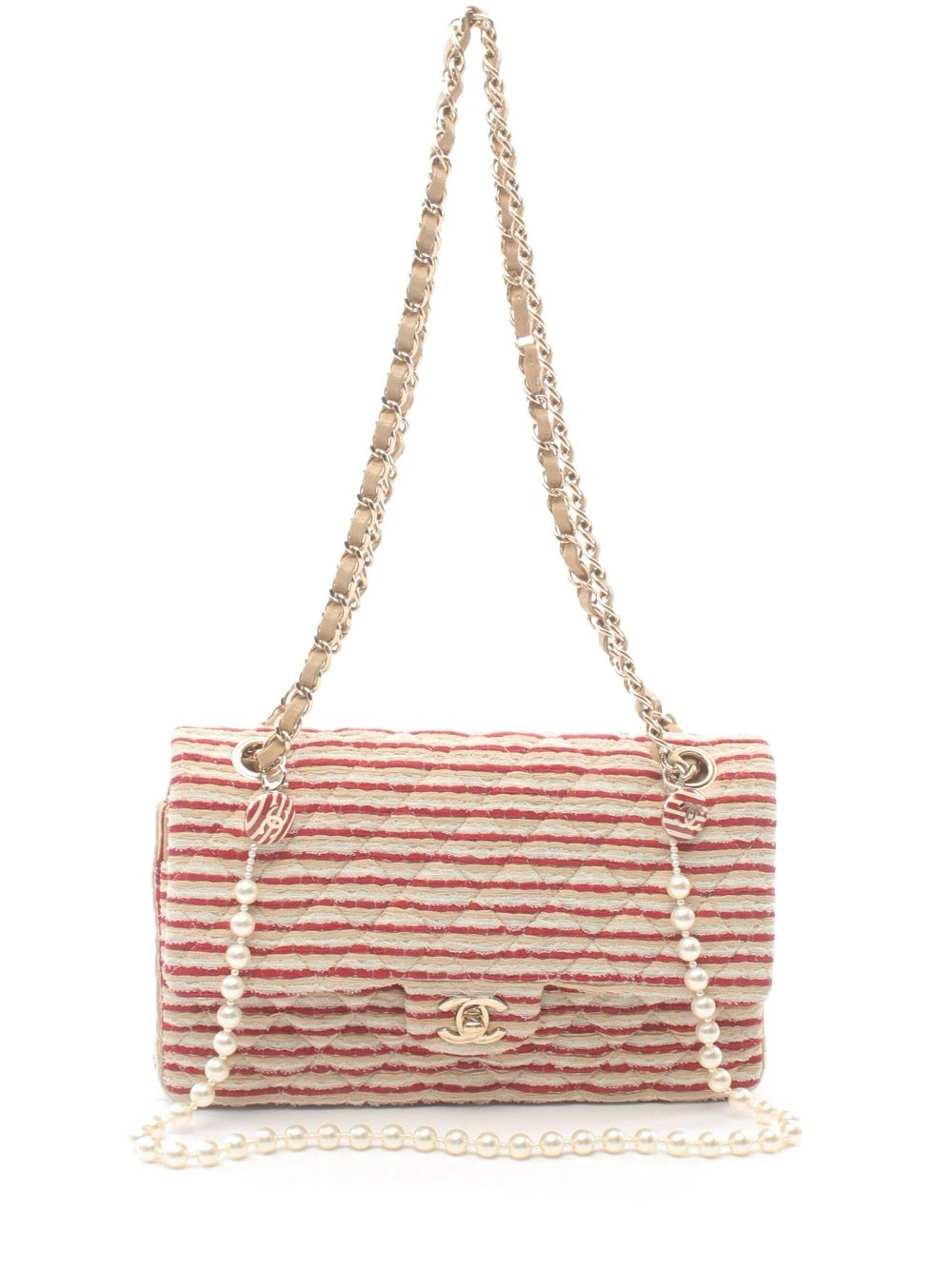 CHANEL 2014 medium Coco Sailor Double Flap shoulder bag Women