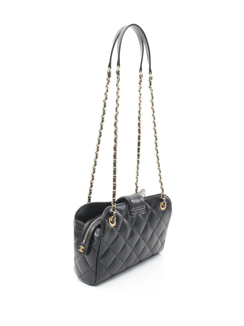 CHANEL 2021 CC turn-lock bowling bag Women