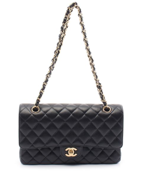 HOT SALE CHANEL 2018-2019 medium Classic Flap shoulder bag Women