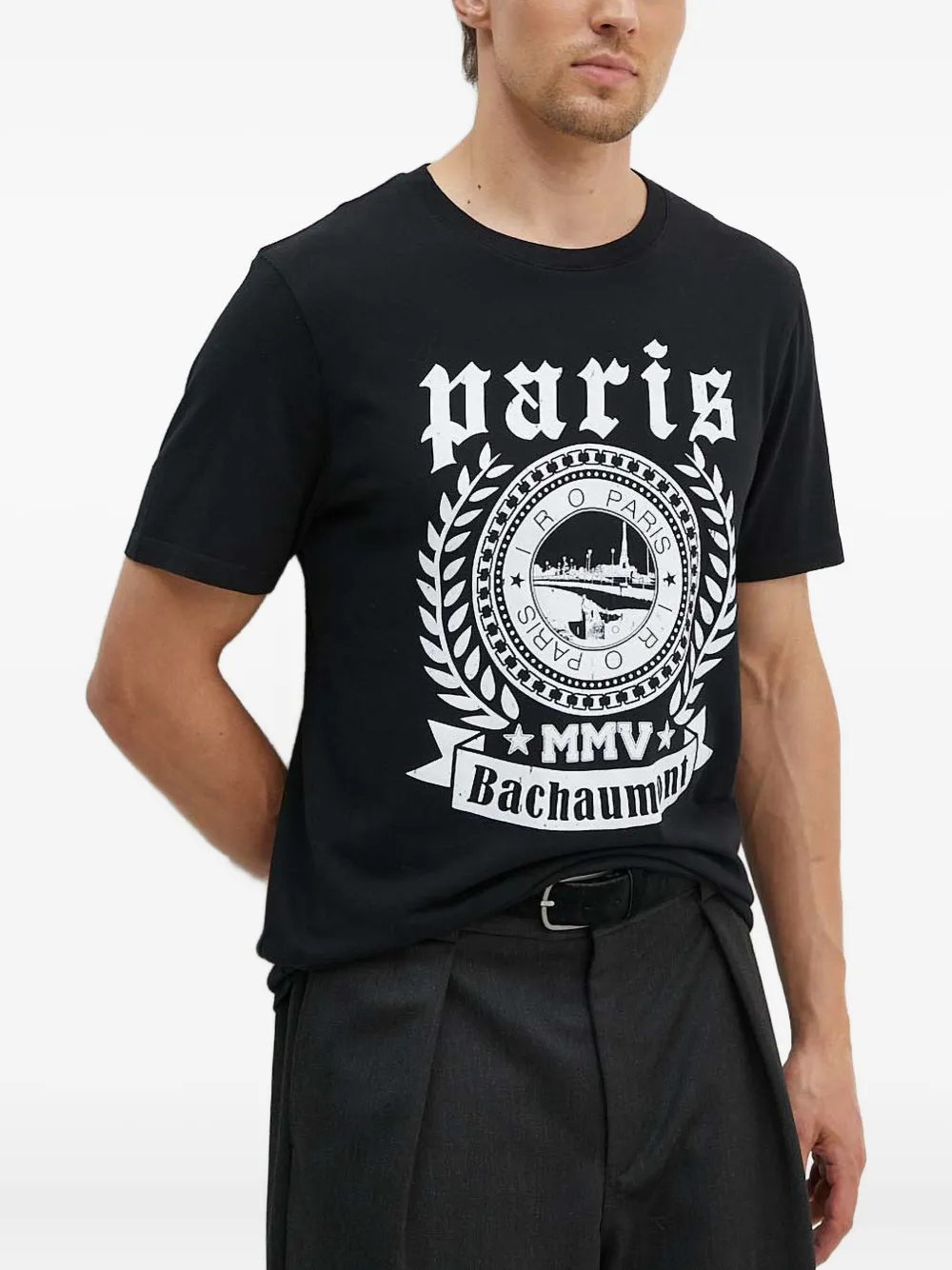 IRO paris graphic T-shirt | Black | Image 1