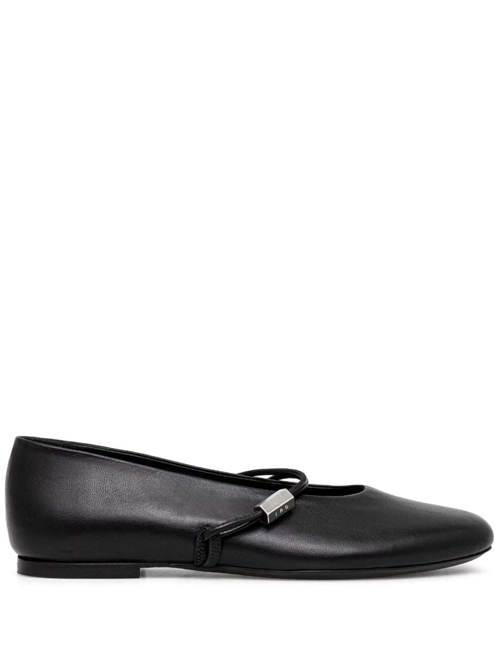 leather ballet flats