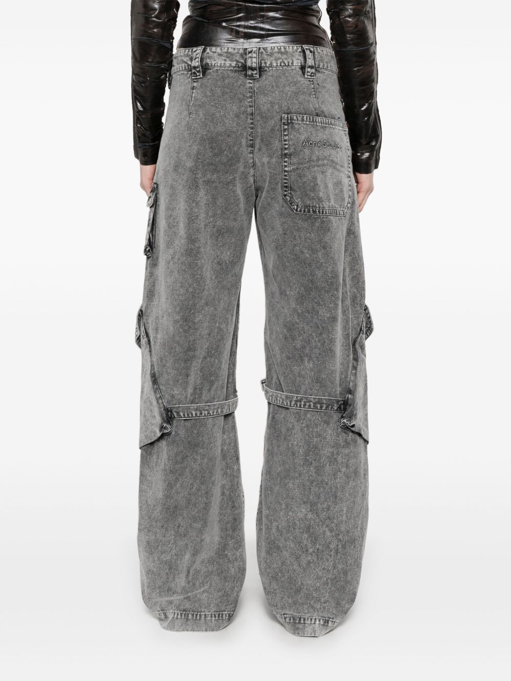 ACNE STUDIOS STRAP-DETAIL JEANS