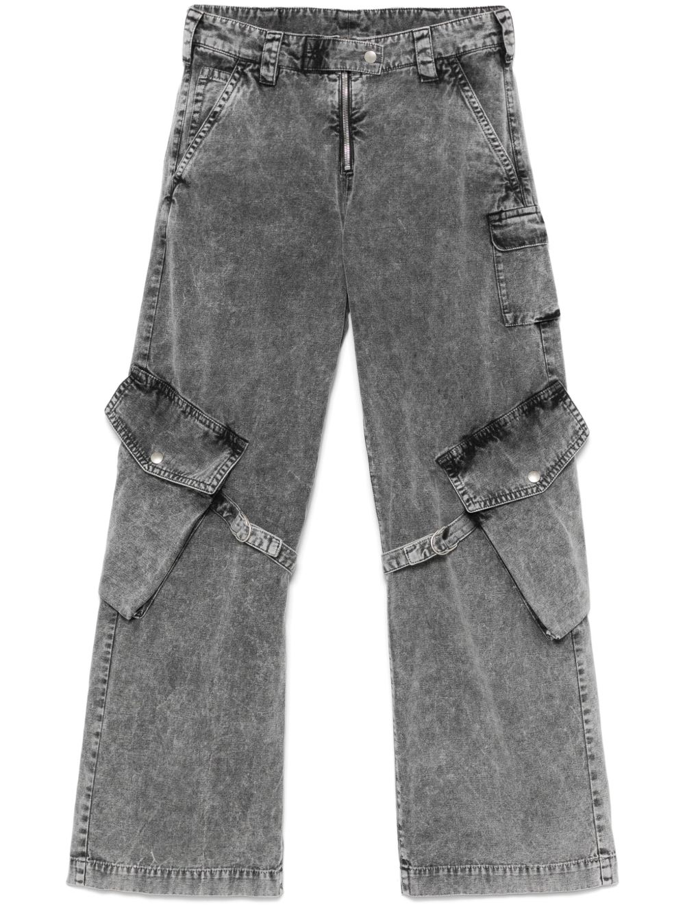 Acne Studios Jeans met bandje Grijs