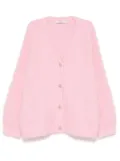 b+ab scarf cardigan - Pink