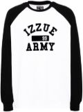 izzue varsity style tee - Black