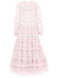 Needle & Thread blossom lace gown - Pink