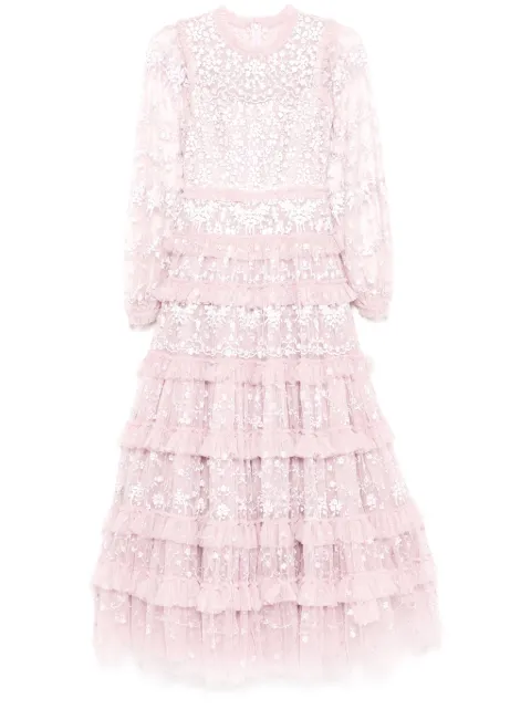 Needle & Thread vestido de fiesta Blossom