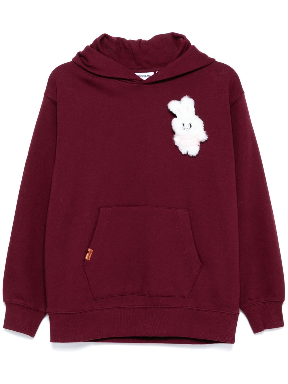 CHOCOOLATE Hoodie met print Rood