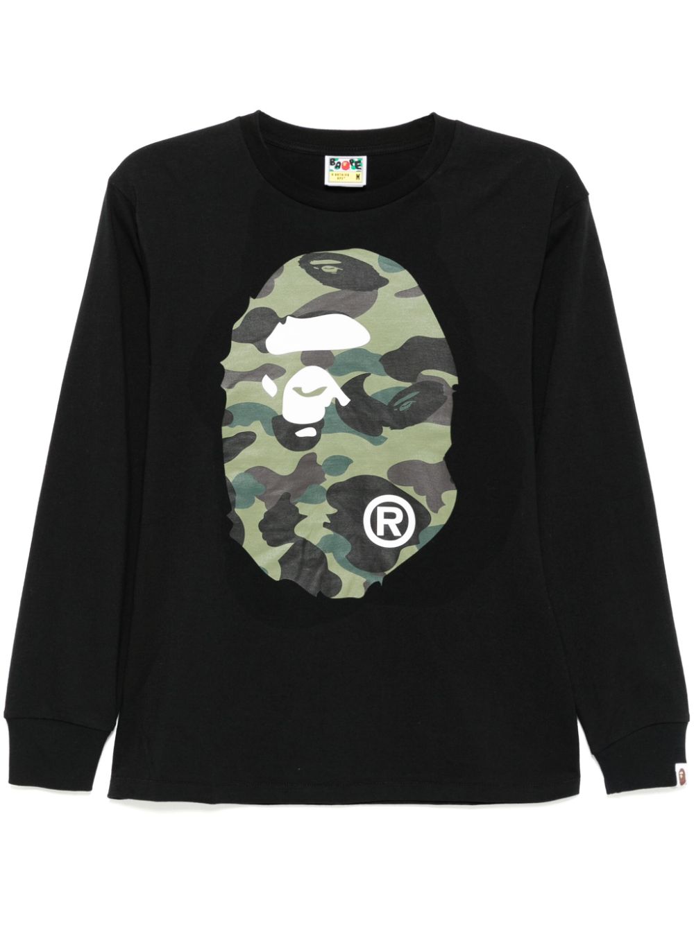 A BATHING APE® 1ST camo big ape-head T-shirt – Black