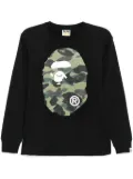 A BATHING APE® 1ST camo big ape-head T-shirt - Black