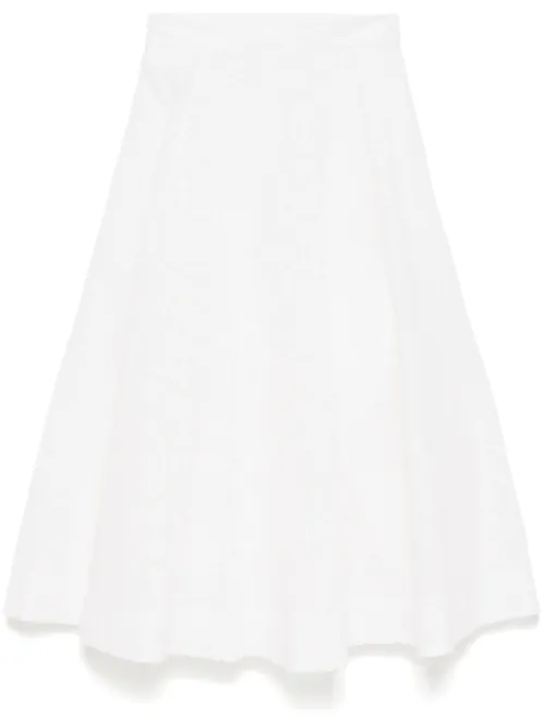 Jupe mi-longue à broderies - ZIMMERMANN - Modalova
