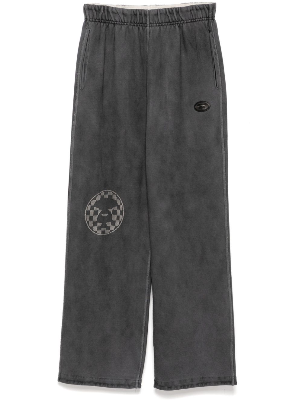 AAPE BY *A BATHING APE Joggingbroek met Moonface-logo Grijs