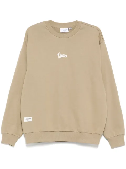 CHOCOOLATE sudadera con logo estampado