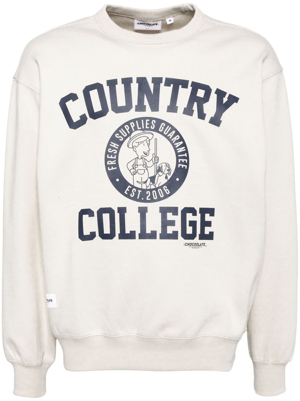 CHOCOOLATE College sweater Beige