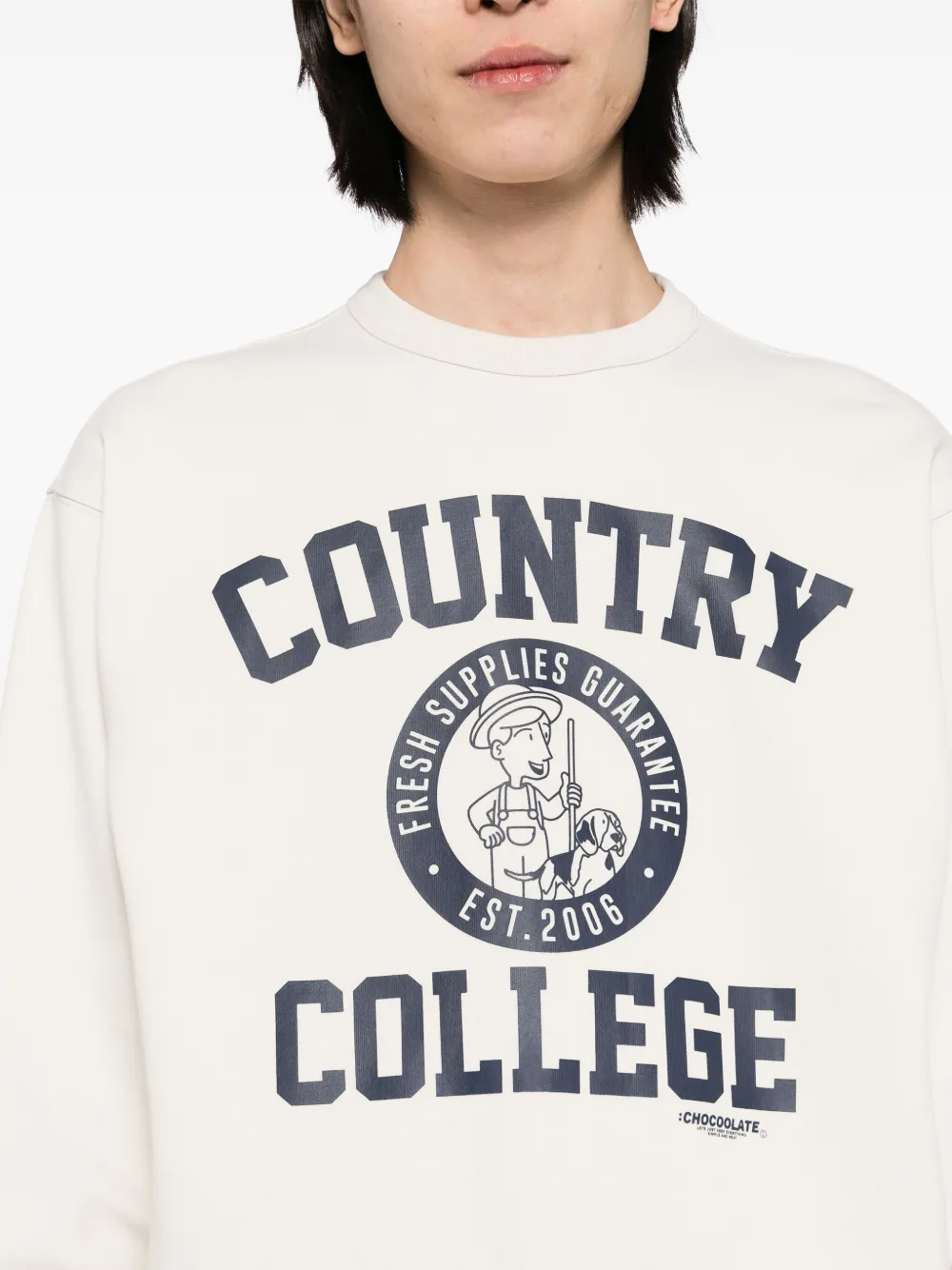 CHOCOOLATE College sweater Beige