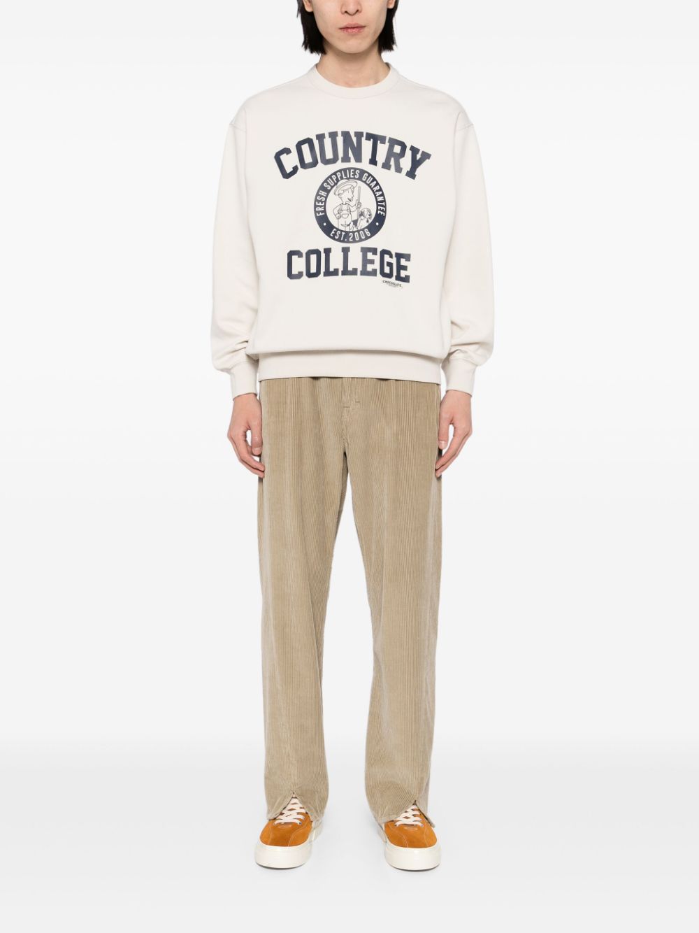 CHOCOOLATE College sweater - Beige