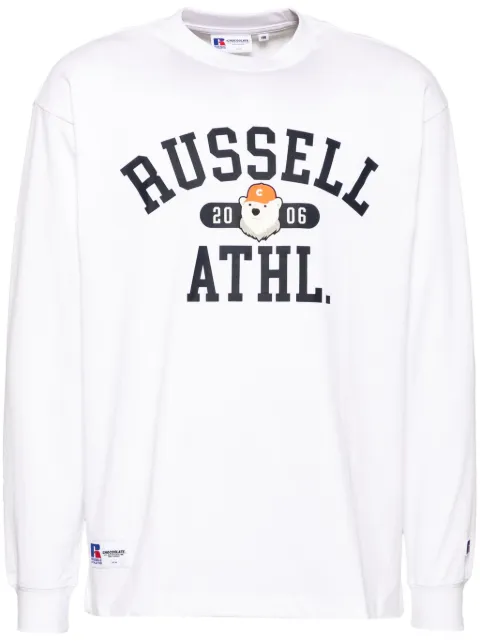 CHOCOOLATE X Russell Athletic logo tee