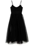 ZIMMERMANN tulle corset dress - Black