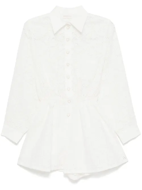 Combishort Crush à broderies - ZIMMERMANN - Modalova