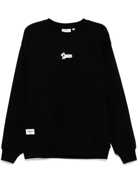 CHOCOOLATE sudadera con logo estampado