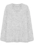 b+ab V-neck sweater - Grey