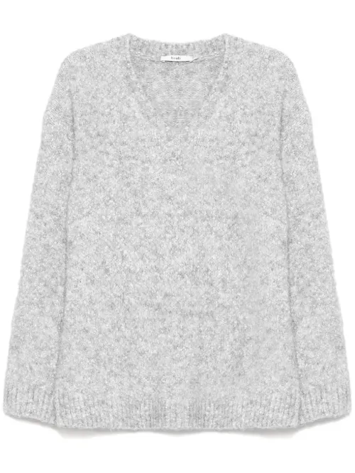 B+ab pull à col v - Gris - b+ab - Modalova