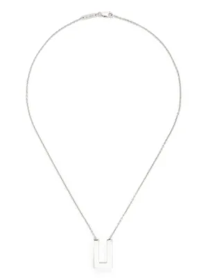 Tom Wood Pebble ネックレス | シルバートーン | FARFETCH JP