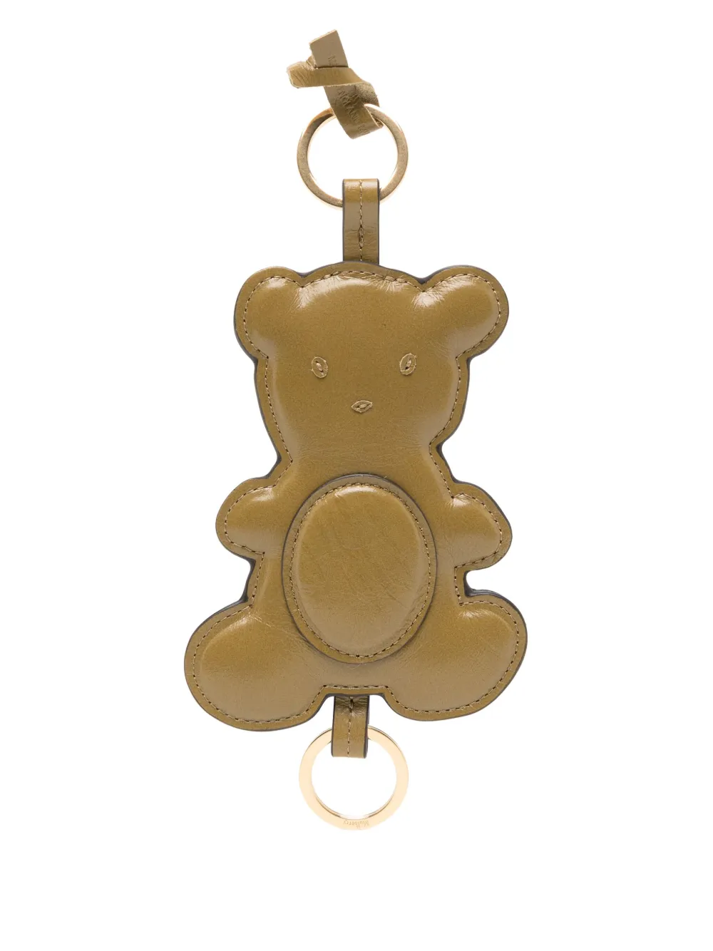 Mulberry x Rejina Pyo sleutelhanger met teddybeer Groen