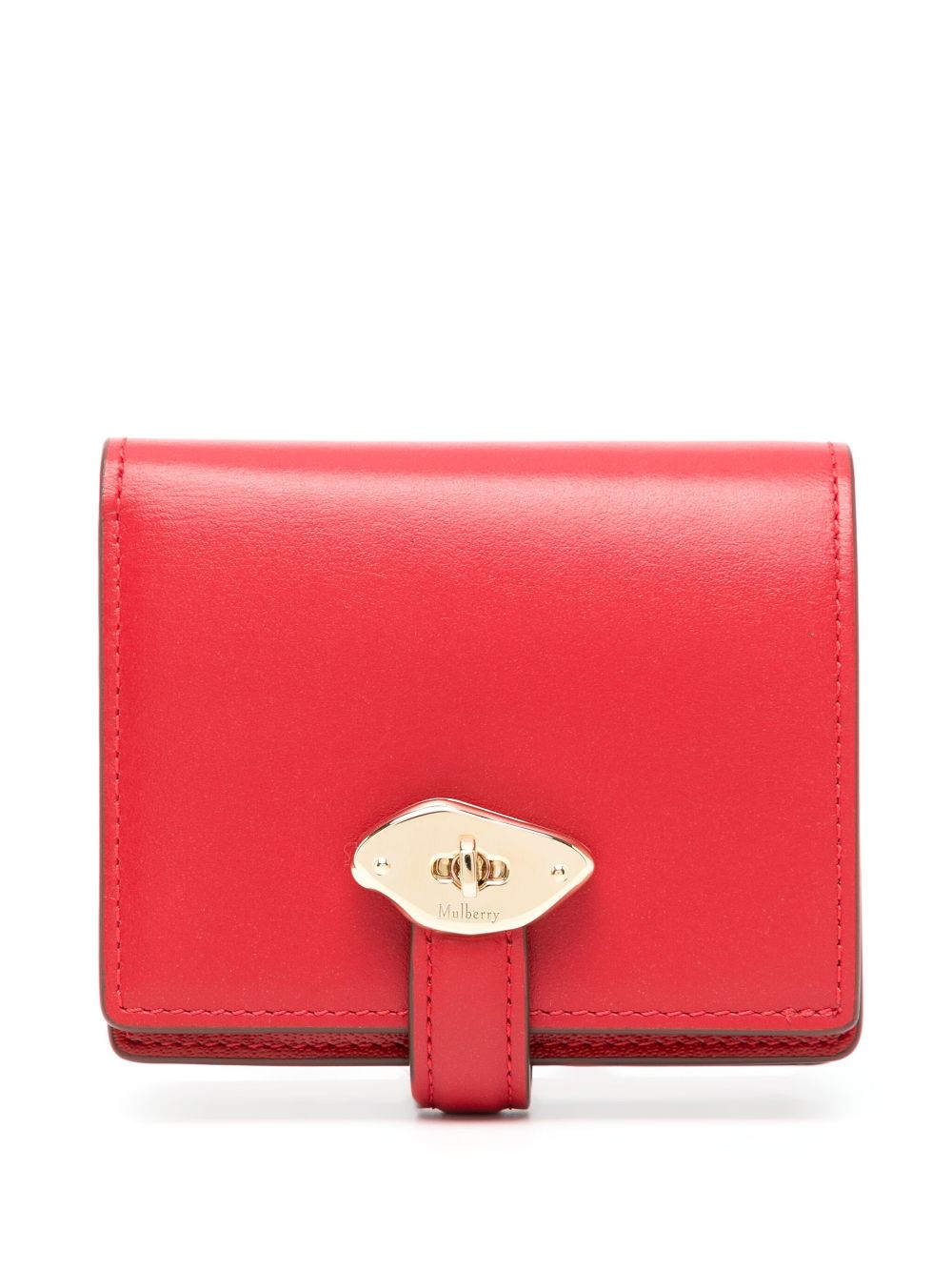 Mulberry Lana compacte portemonnee Rood