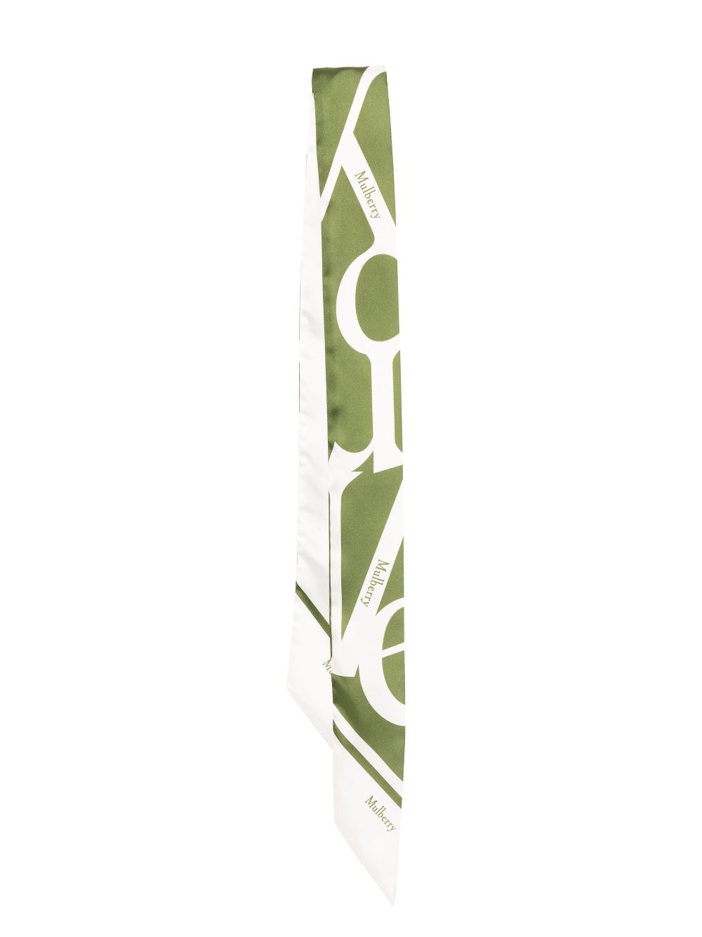 Mulberry Skinny scarf - Green