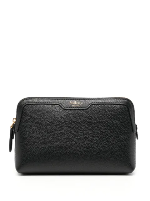 Mulberry logo-embossed pouch 