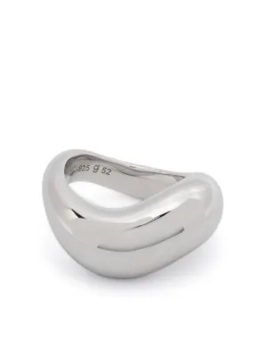 Tom Wood Ivy satin-finish Ring | Silver | FARFETCH CH