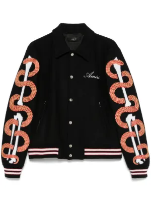 AMIRI(アミリ)ボンバージャケット - FARFETCH AMIRI(アミリ)ボンバージャケット - FARFETCH